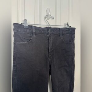 American Eagle Black Stretch Hi-Rise Jegging